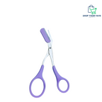 Precision Eyebrow Scissors with Built-In Comb