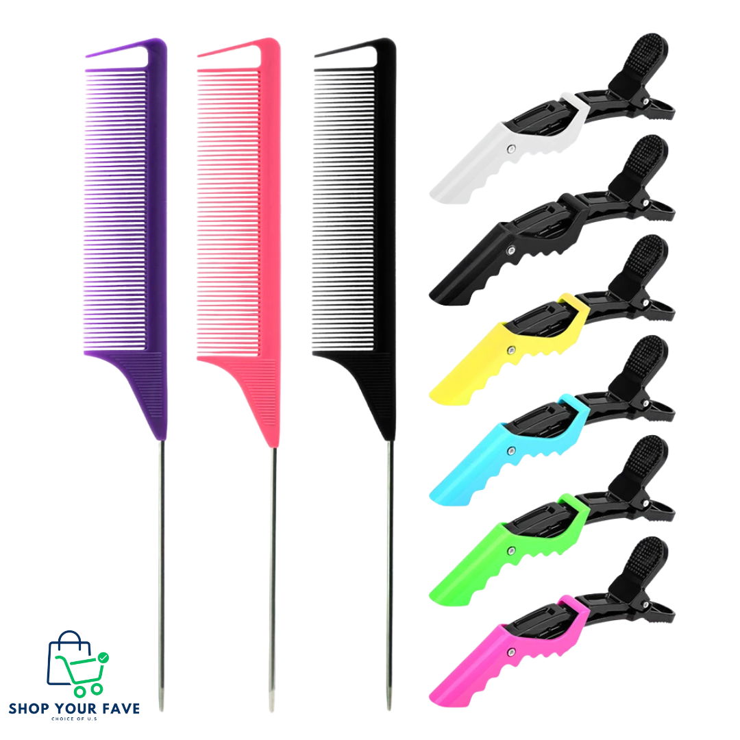 Pro Tail Comb Set