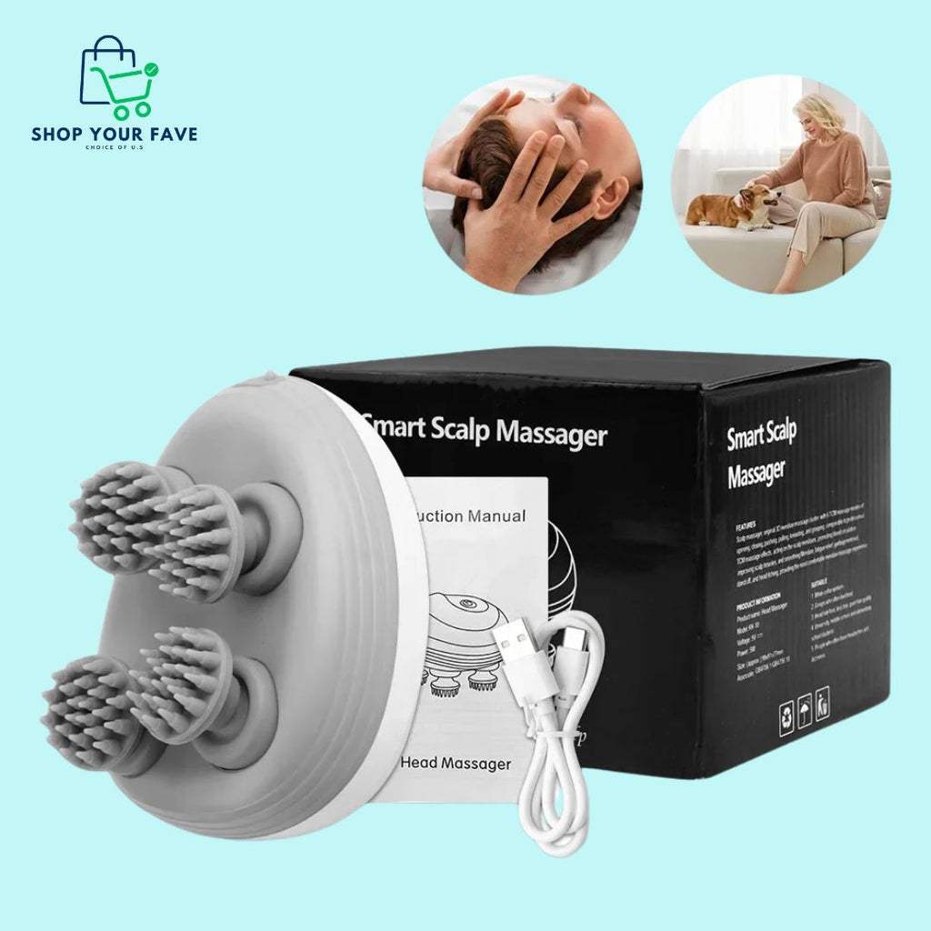 Electric Scalp Massager Comb