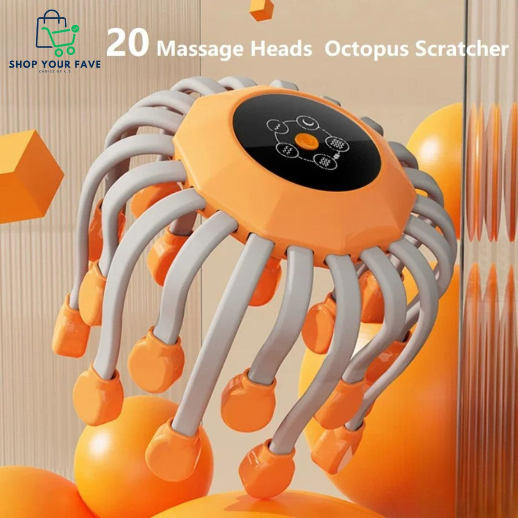 Octopus Head Massager