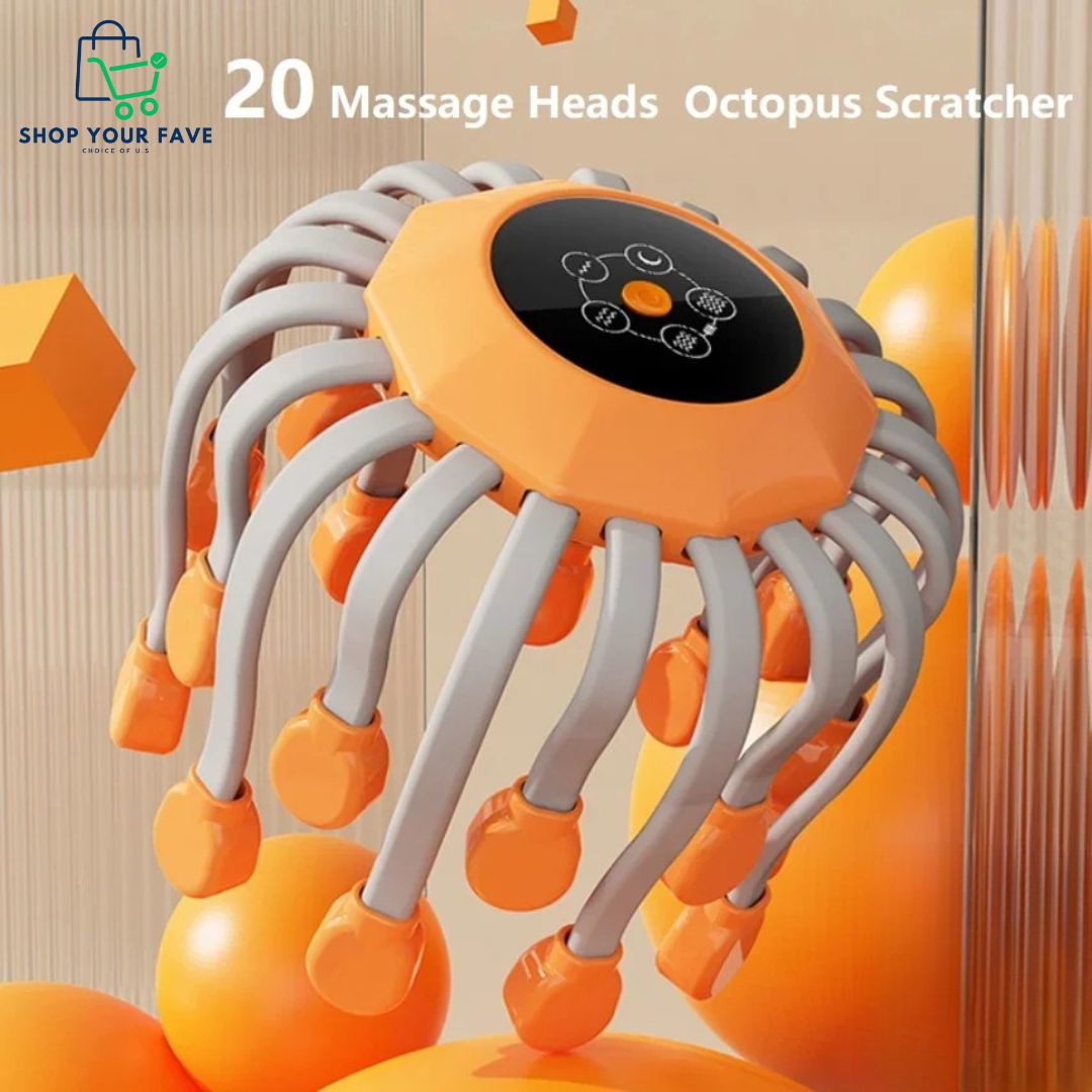 Octopus Head Massager