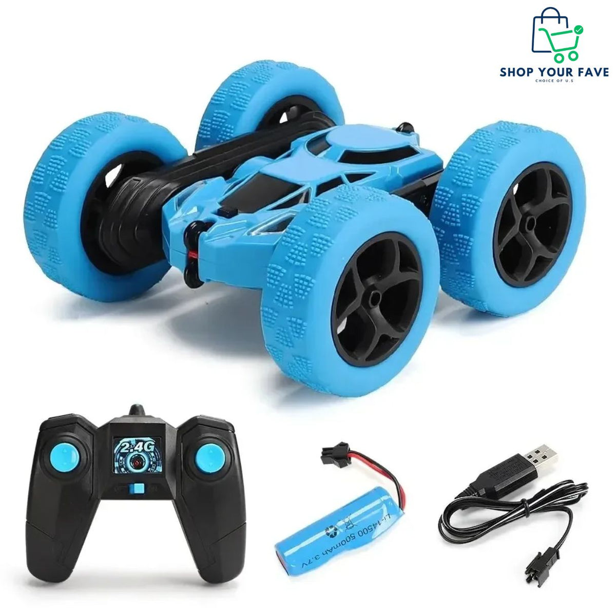 360° Flip RC Stunt Car