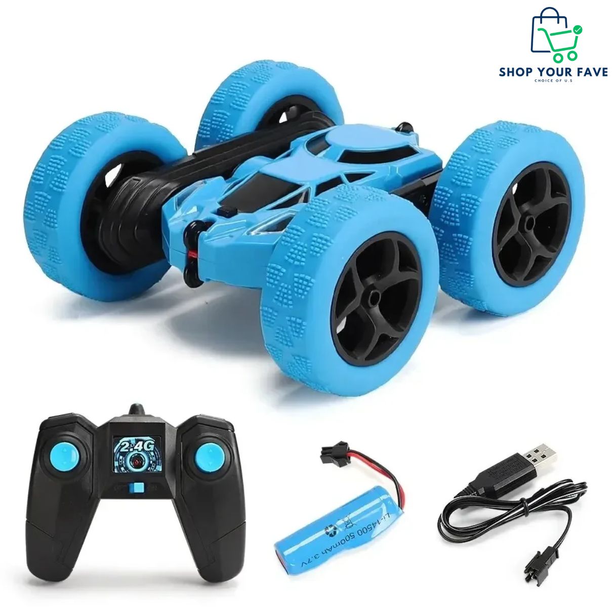 360° Flip RC Stunt Car