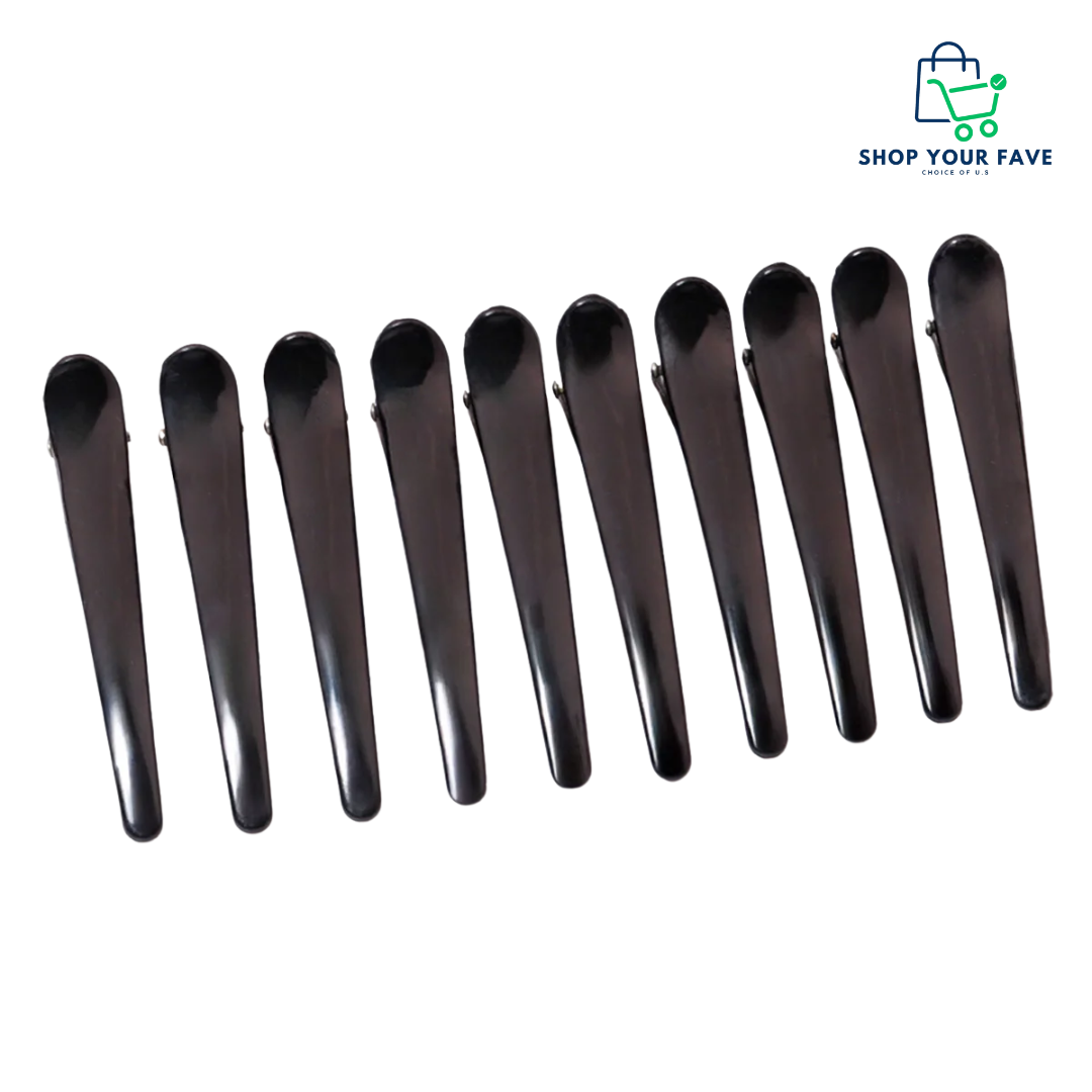 10-Pack Pro Duckbill Hair Clips