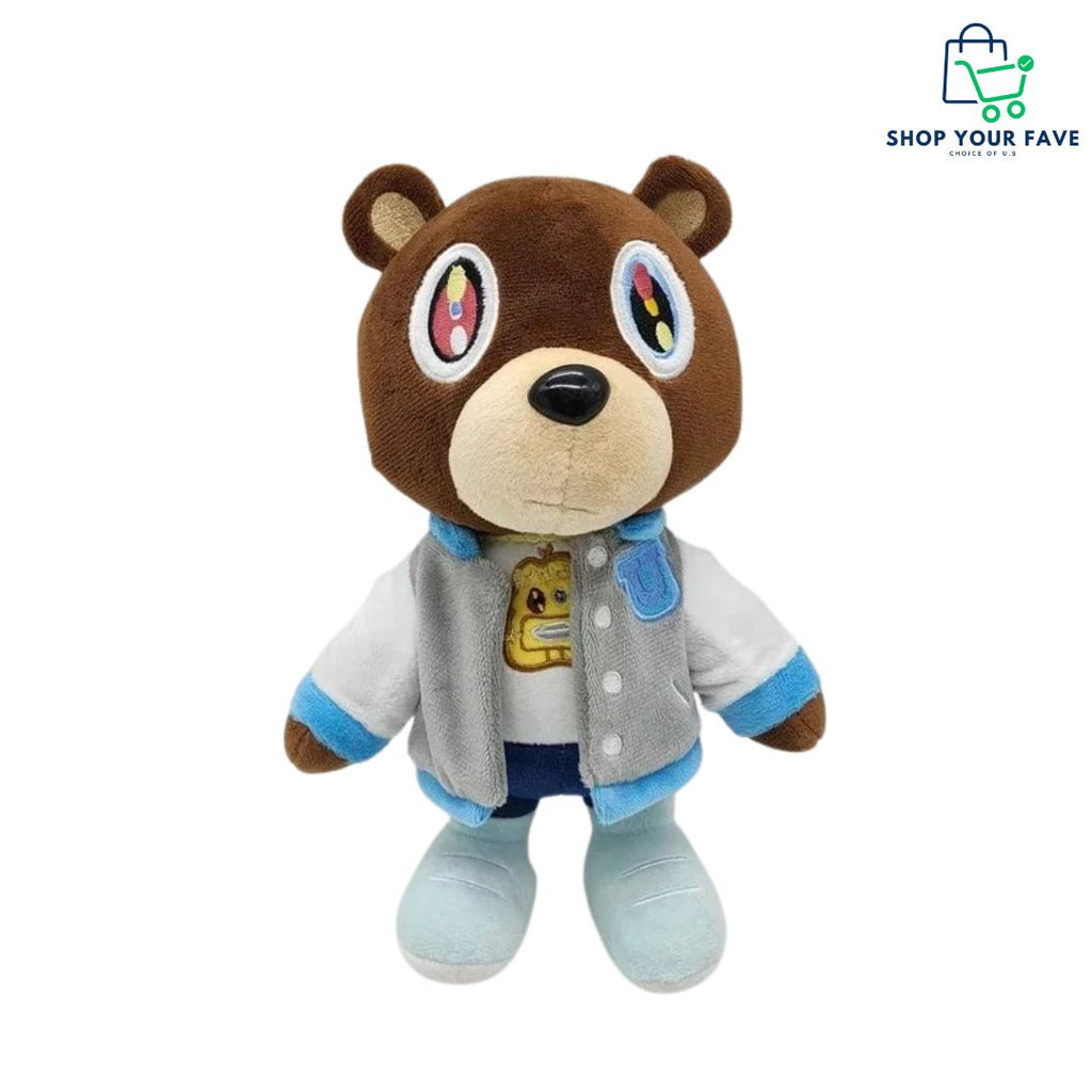 Kawaii Dropout Bear Plush Toy