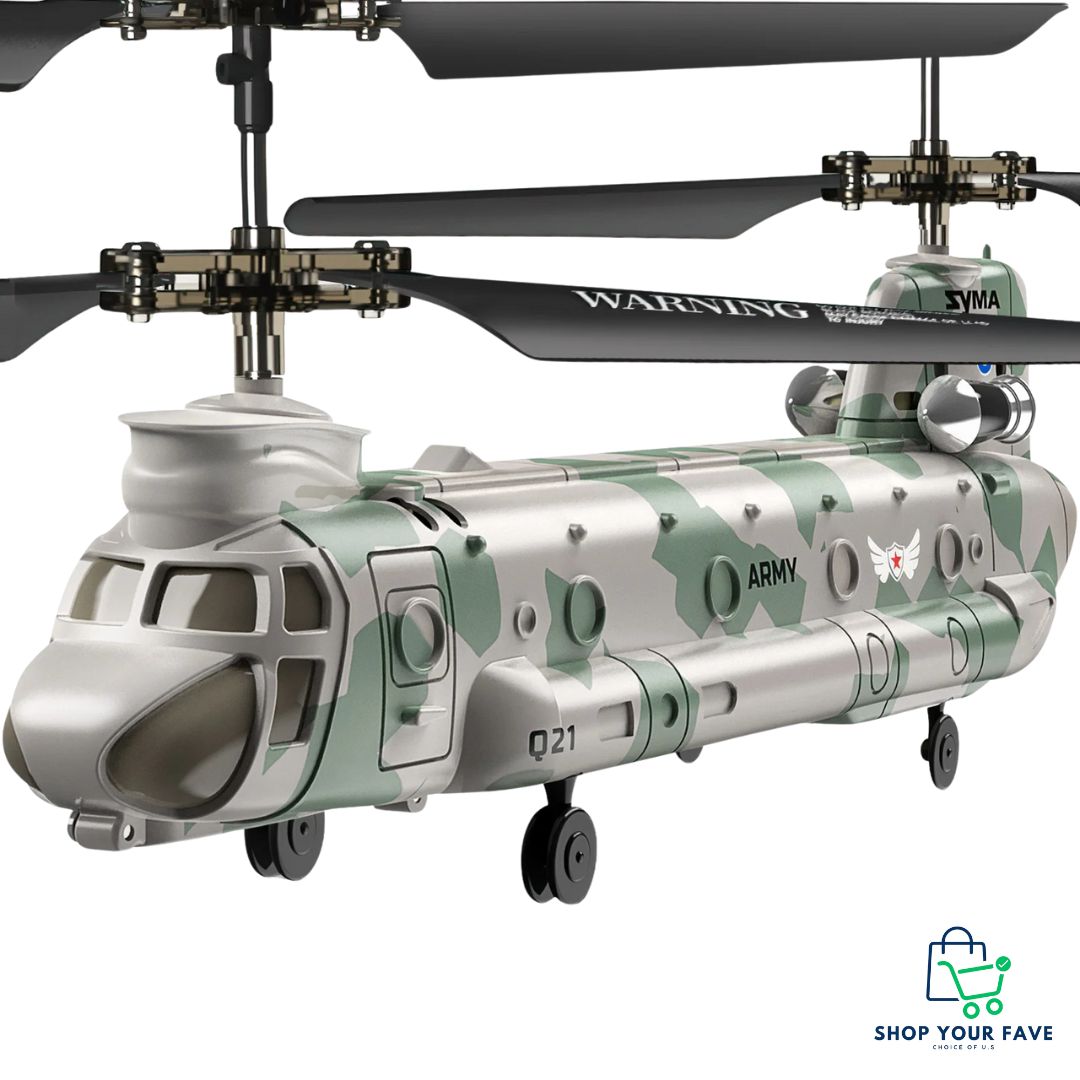 Military Chinook RC Helicopter