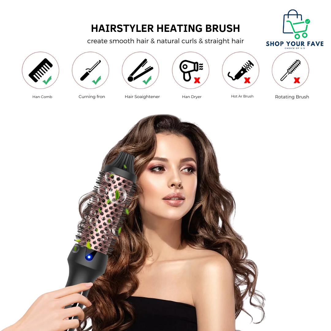 3-in-1 Heated Styling Brush
