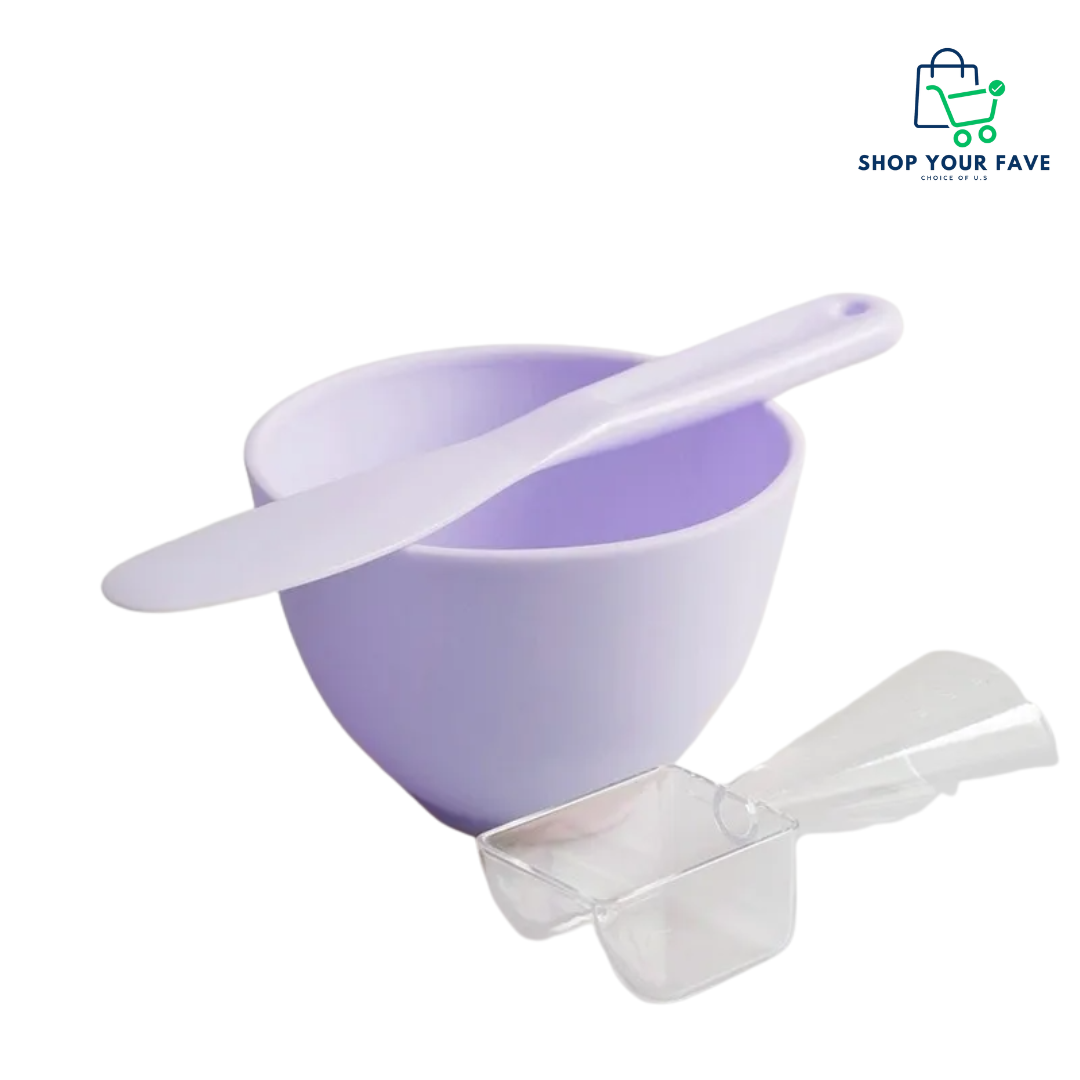 Silicone Face Mask Mixing Bowl