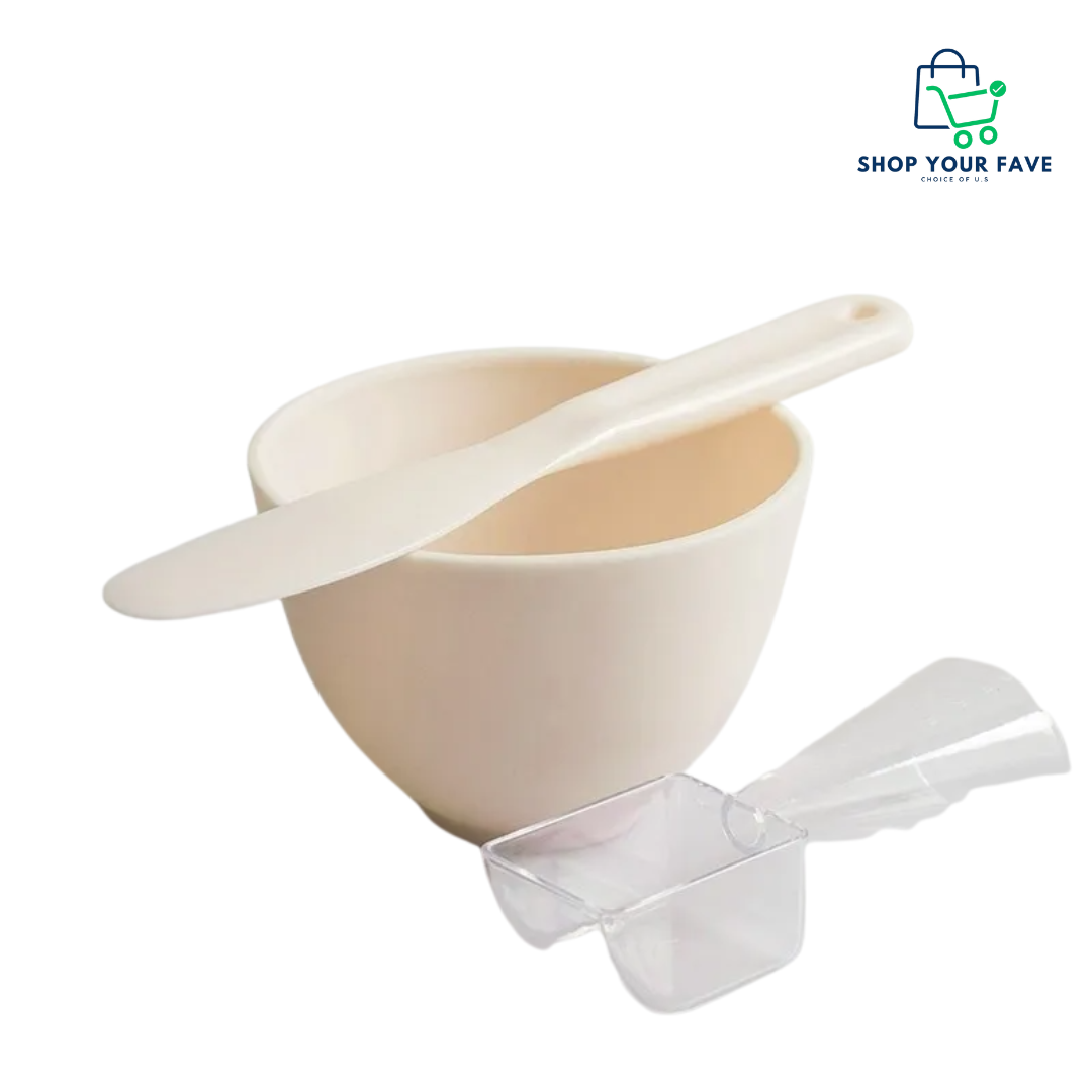 Silicone Face Mask Mixing Bowl