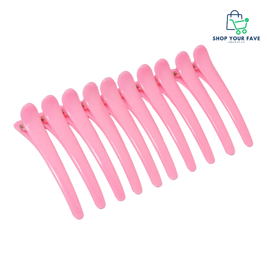 10-Pack Pro Duckbill Hair Clips