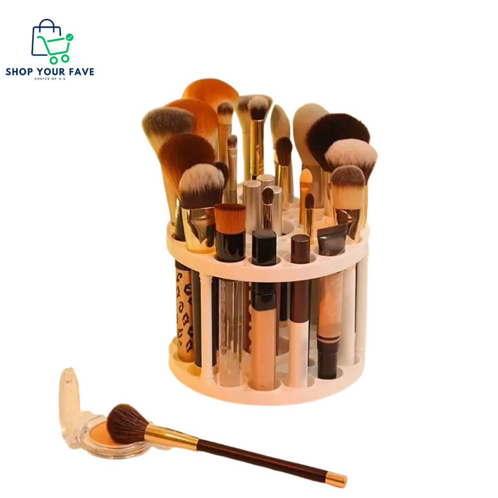 Minimalist Makeup Brush Organizer
