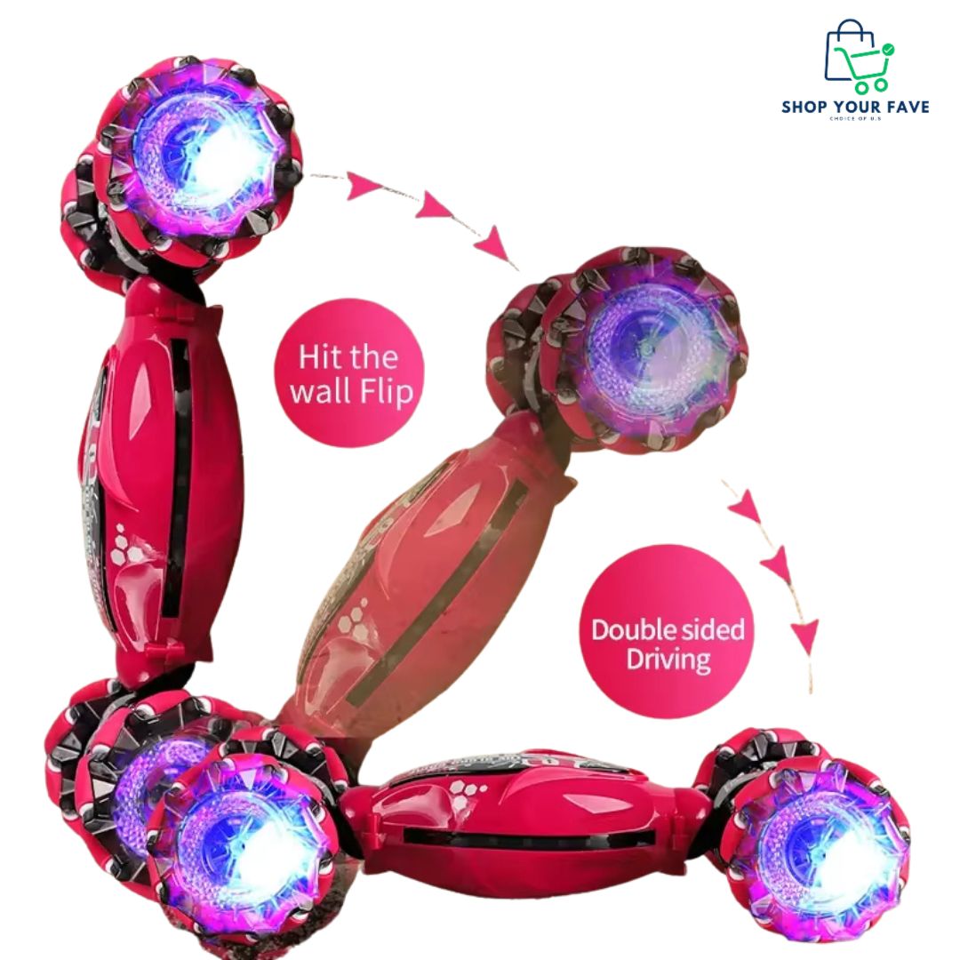 Gesture Control 4WD RC Stunt Car