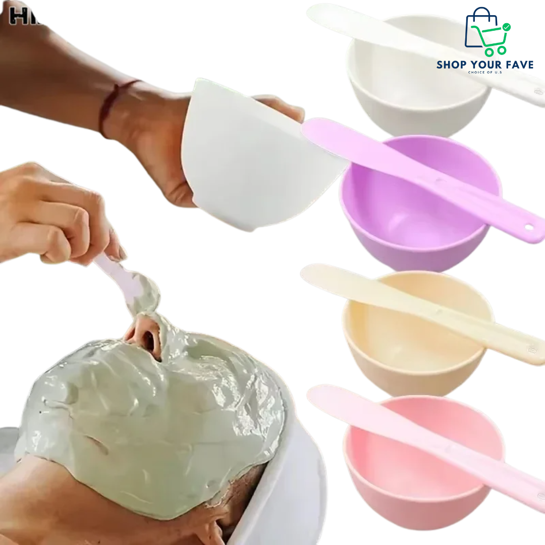 Silicone Face Mask Mixing Bowl