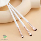3-Piece Precision Eyeliner & Eyebrow Brush Set