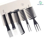 10-Piece Professional Hair Cutting Comb Set
