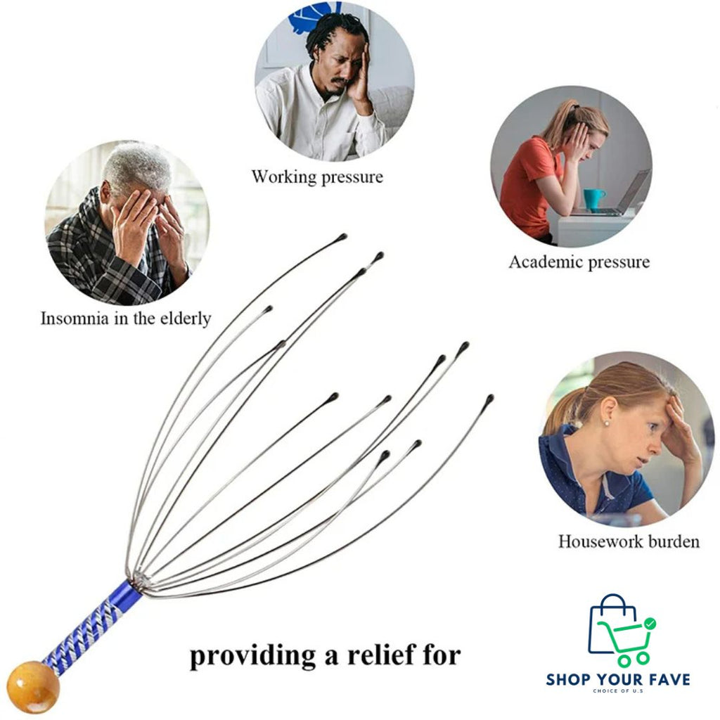 Octopus Scalp Massager