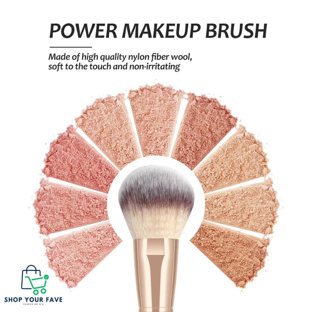 MAANGE 7-Piece Soft Makeup Brush Set