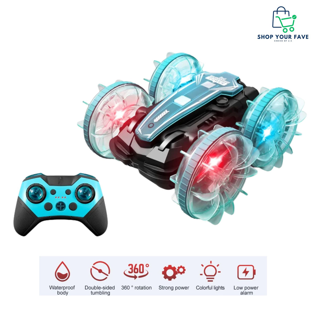 360° Flip & Waterproof RC Stunt Car