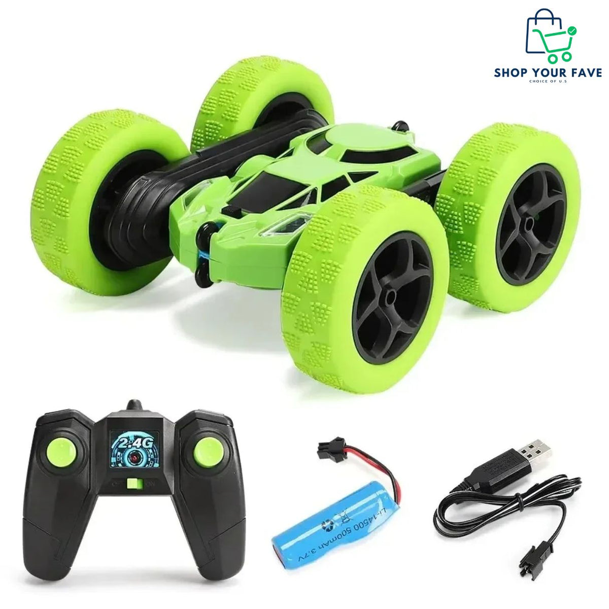 360° Flip RC Stunt Car