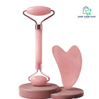 GlowPro Double-Head Facial Roller & Gua Sha Kit