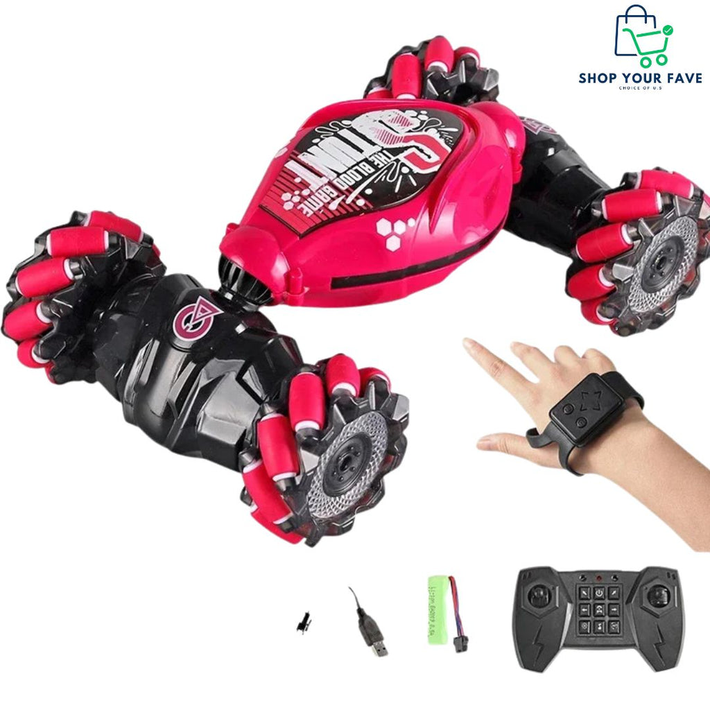 Gesture Control 4WD RC Stunt Car