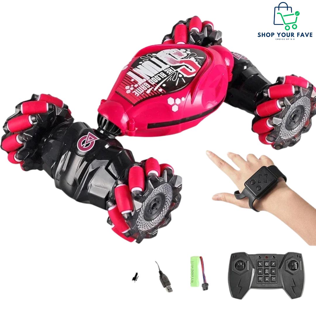 Gesture Control 4WD RC Stunt Car