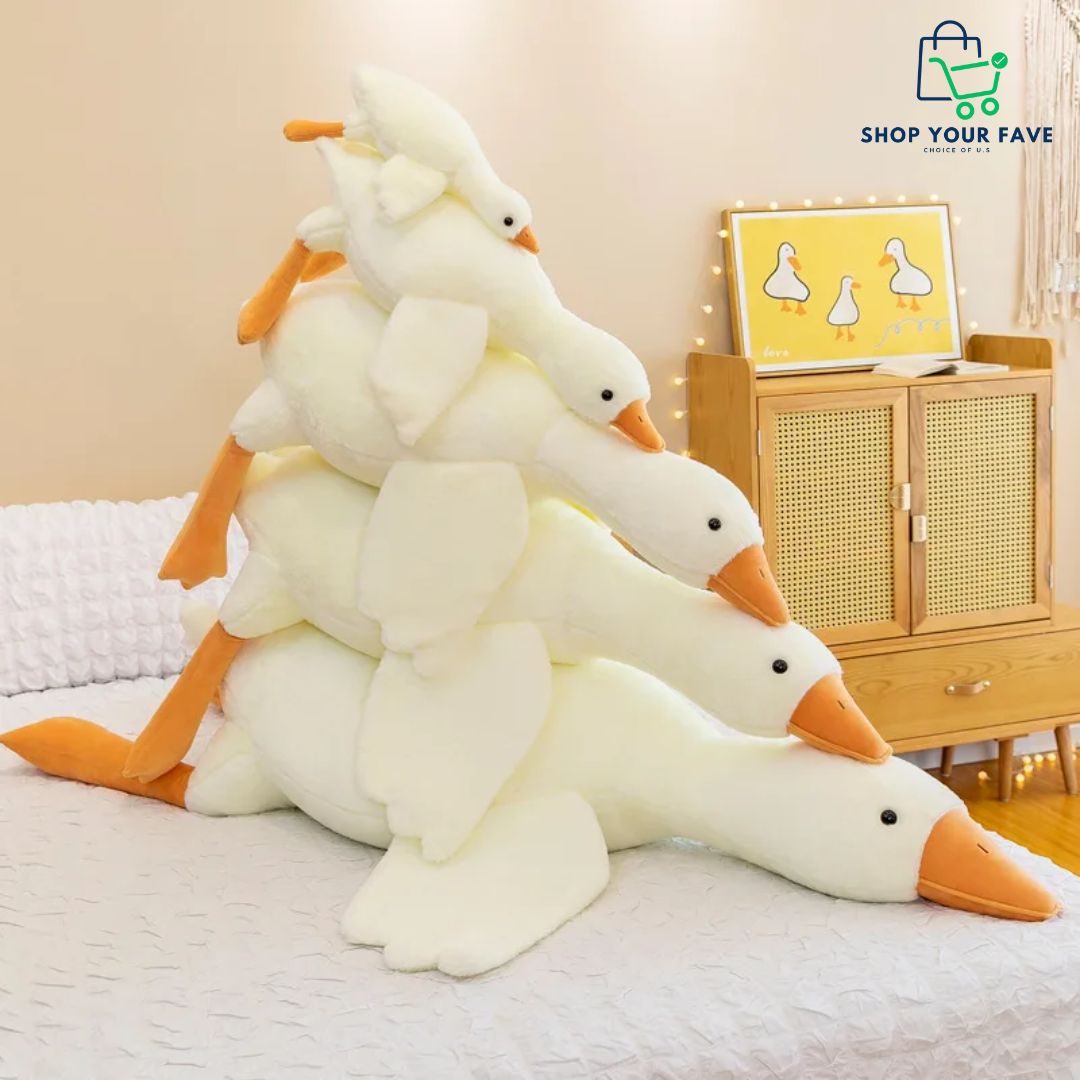 Goose Plush Duck Pillow