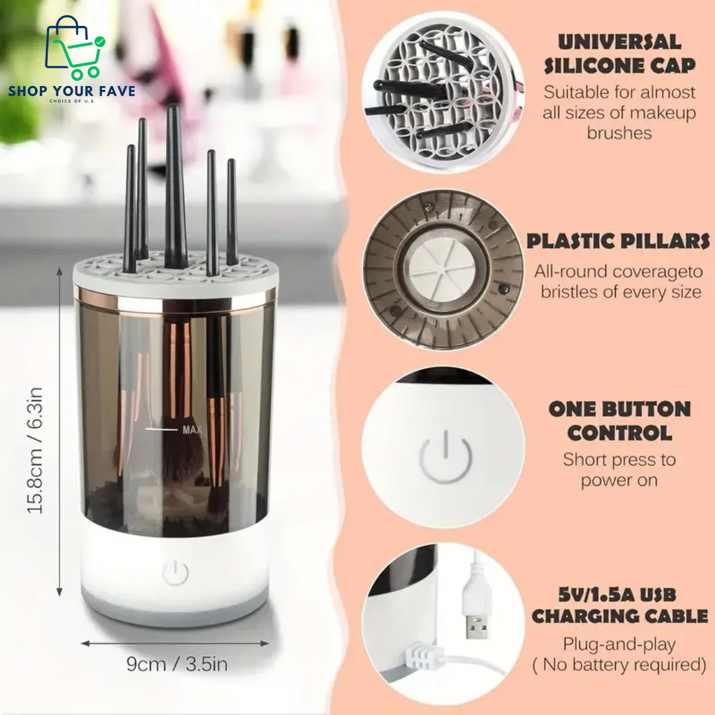 USB Electric Makeup Brush Cleaner