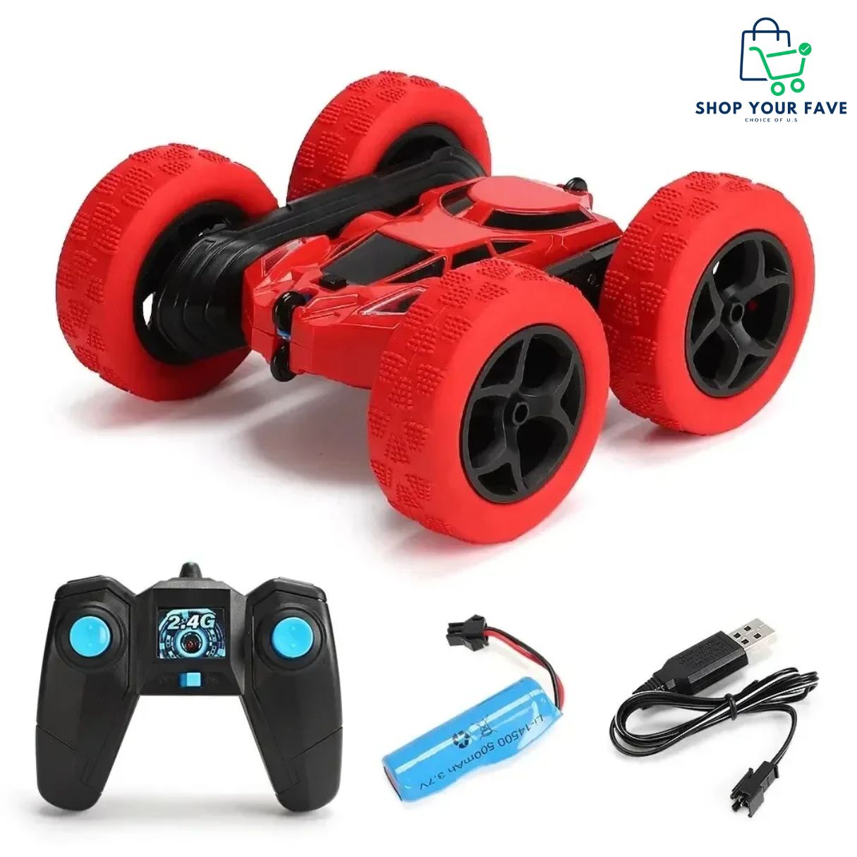360° Flip RC Stunt Car