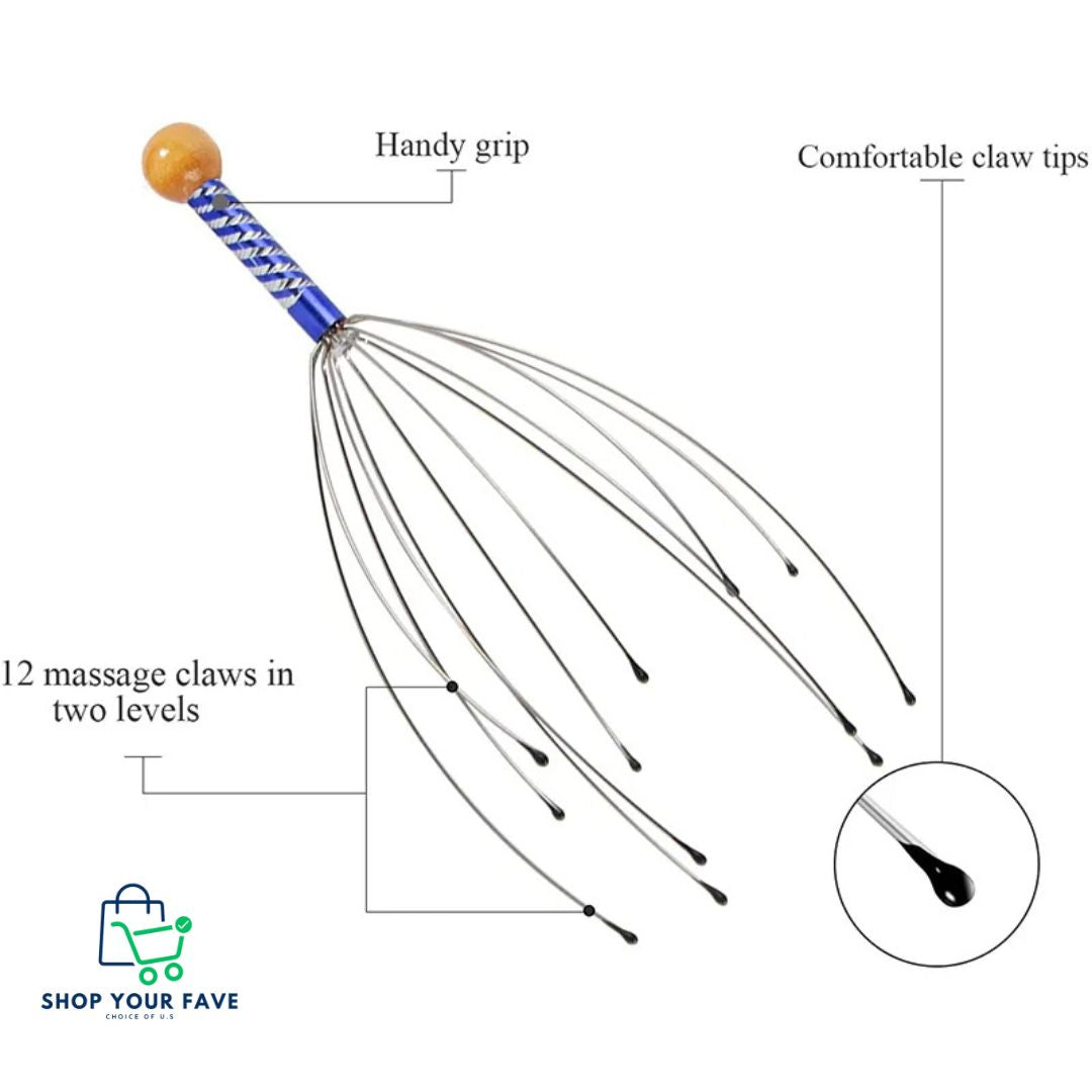 Octopus Scalp Massager