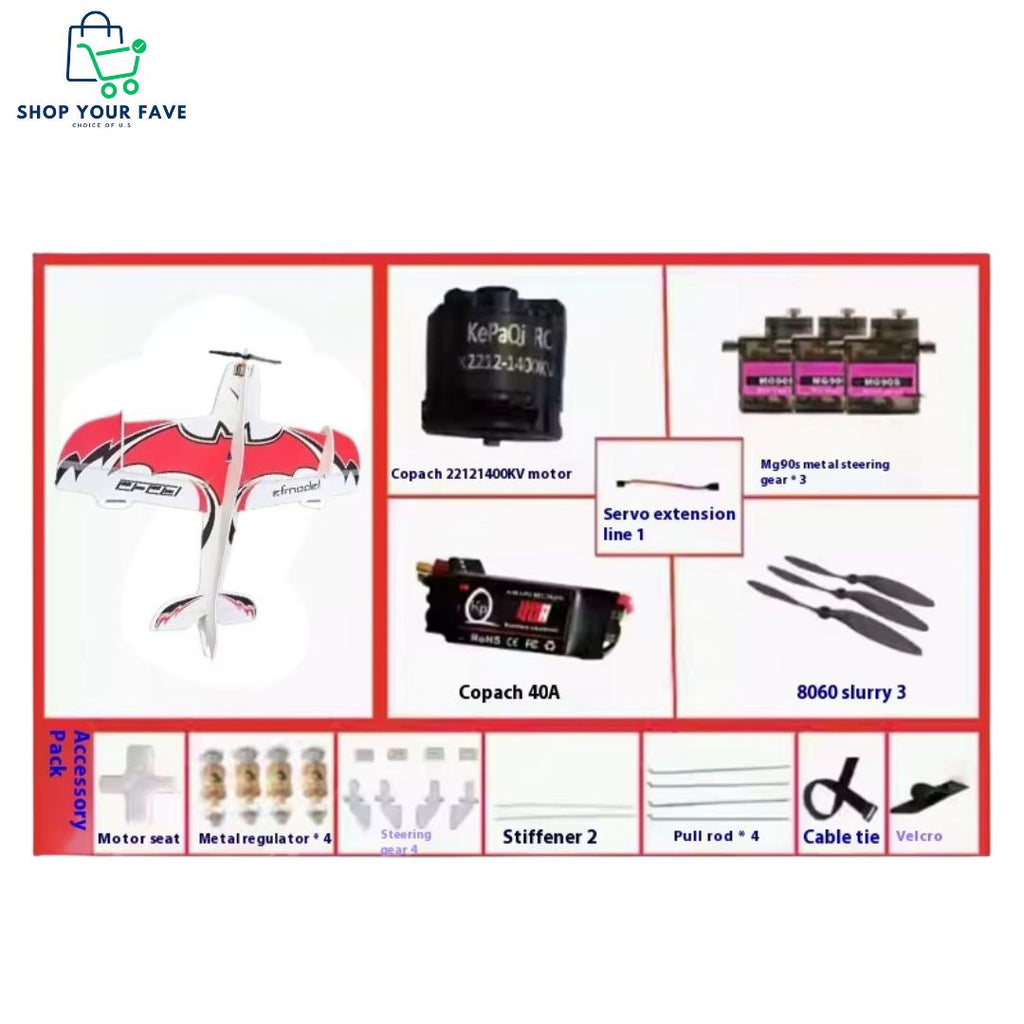 DIY 3D Mercury RC Airplane Kit