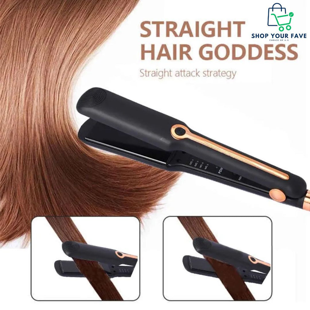 2-in-1 Professional Hair Straightener & Curler