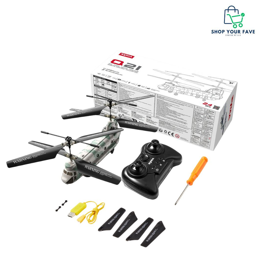 Military Chinook RC Helicopter