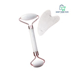 GlowPro Double-Head Facial Roller & Gua Sha Kit