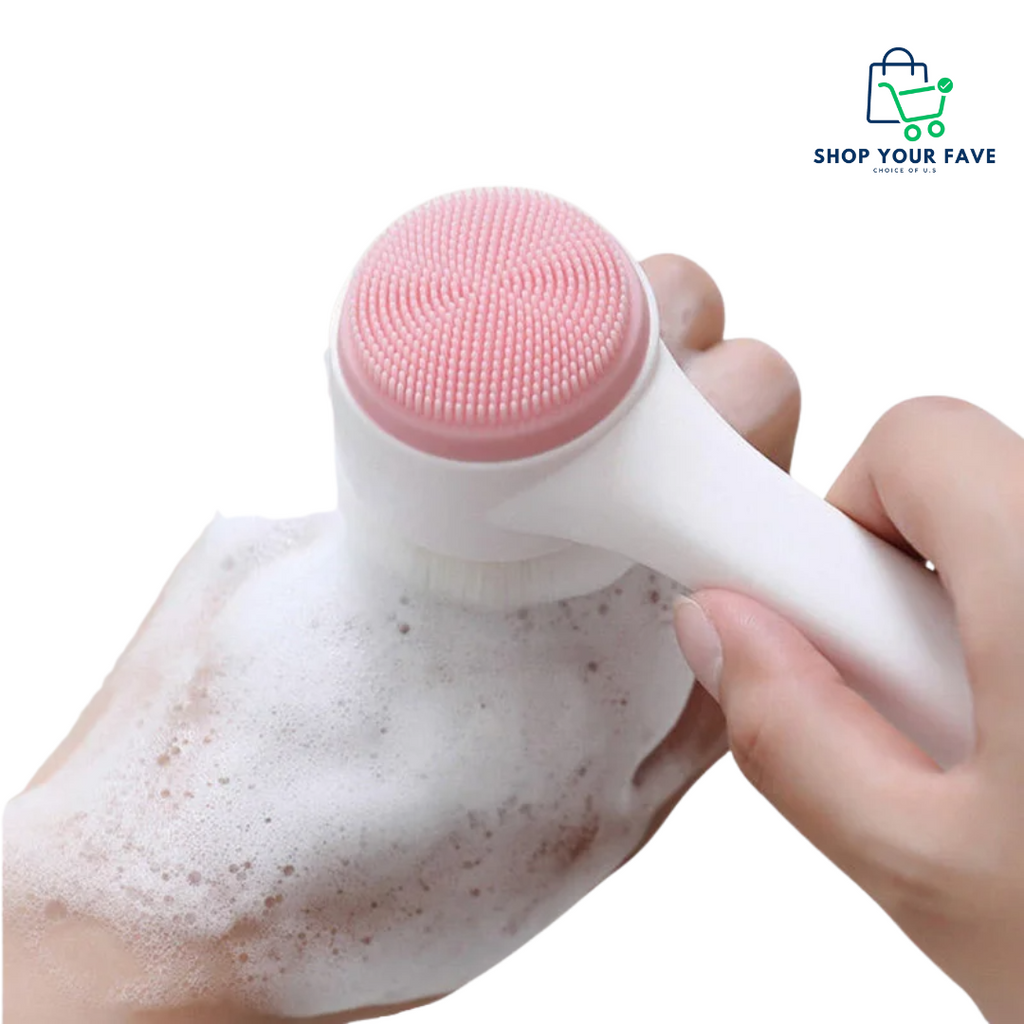 Dual-Sided Silicone Face Brush