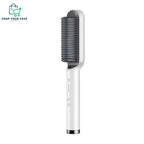 2-in-1 Hair & Beard Straightener Brush