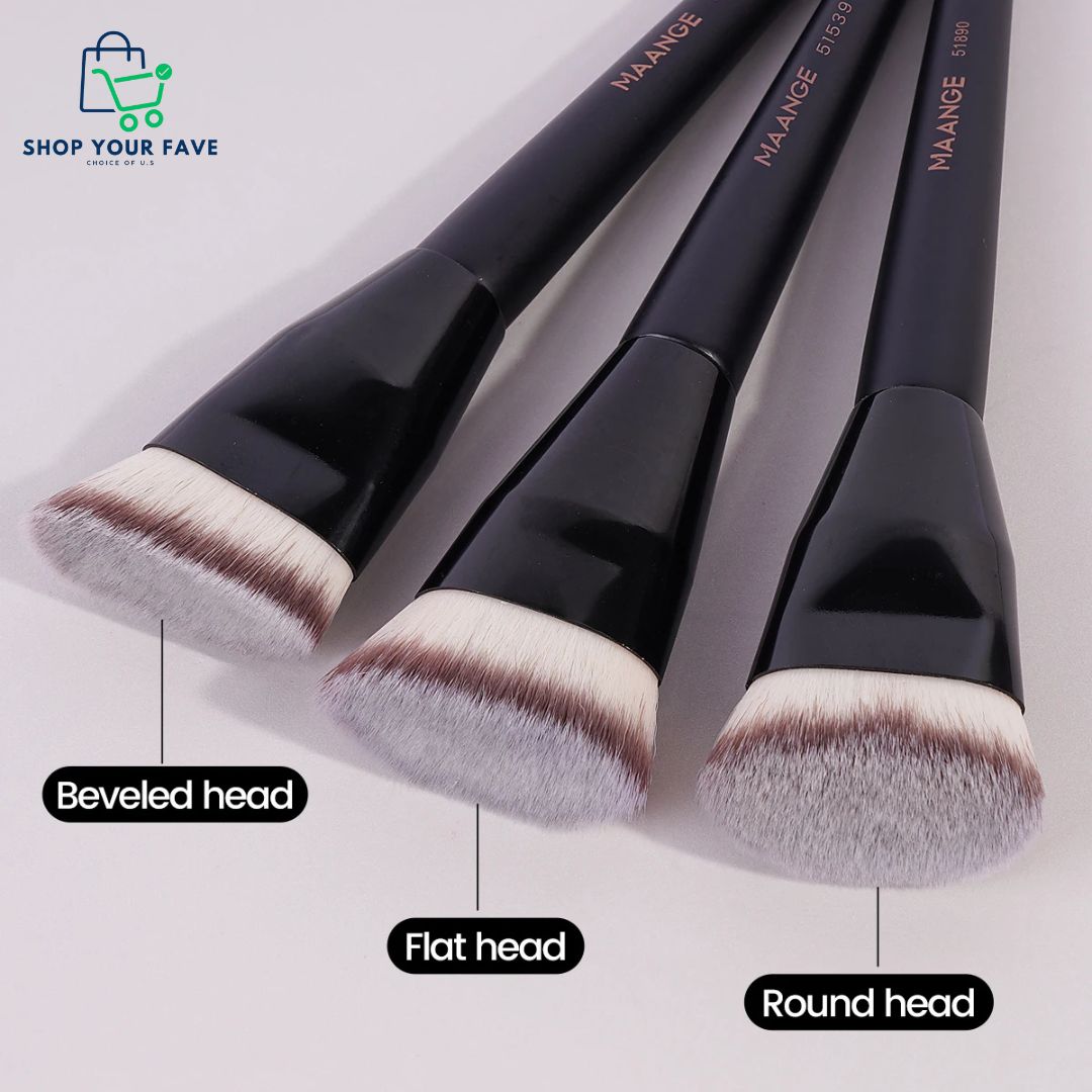 MAANGE 3-Piece Pro Makeup Brush Set