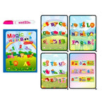 Magic Water Coloring Book for Kids | Reusable No-Mess Drawing Pad