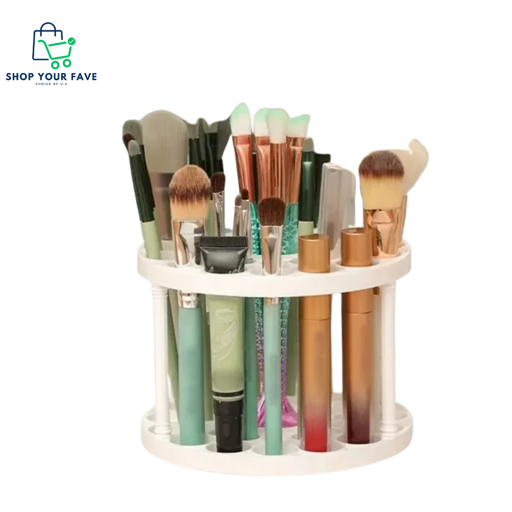 Minimalist Makeup Brush Organizer