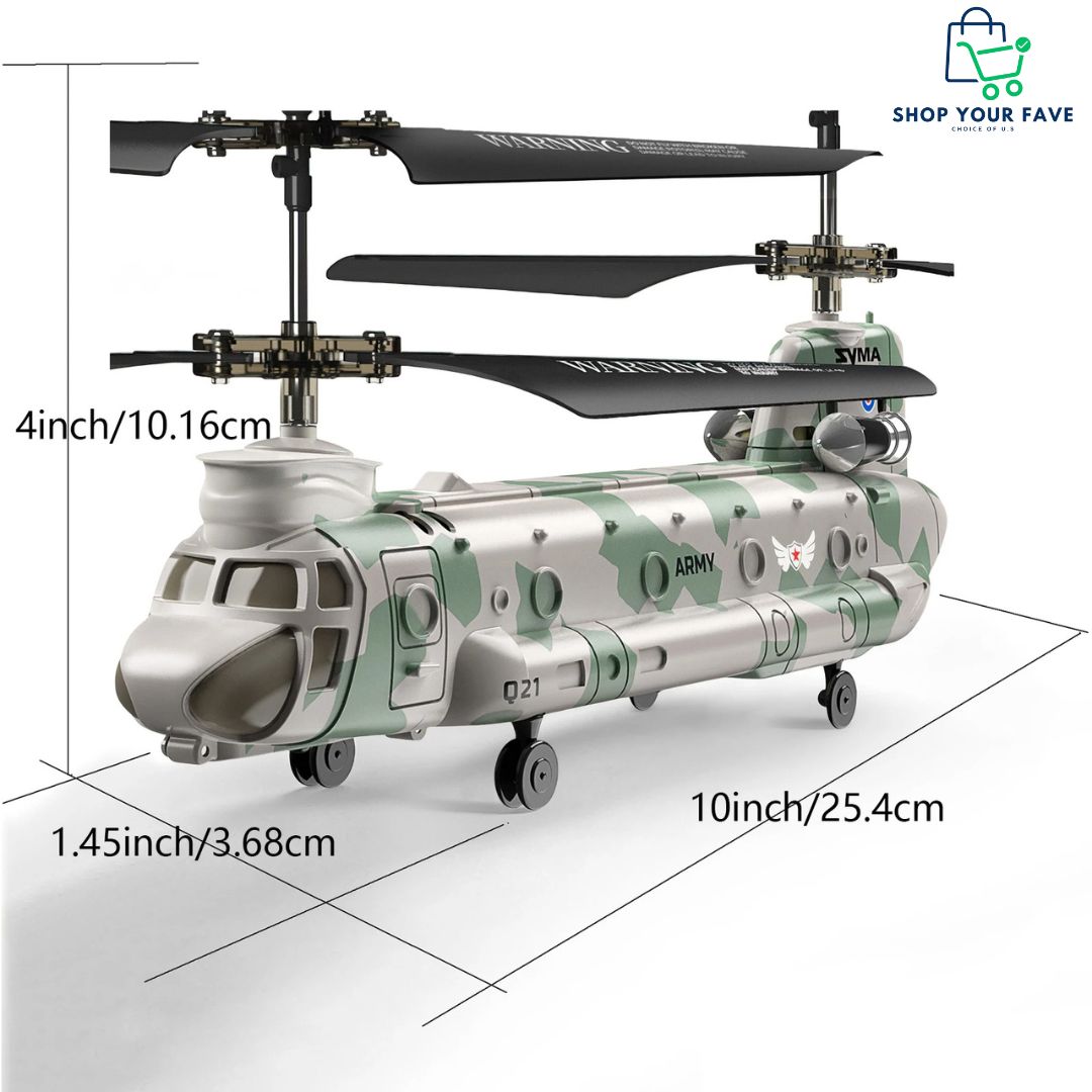 Military Chinook RC Helicopter