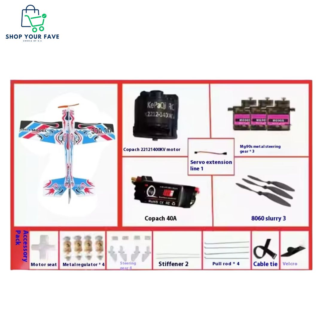 DIY 3D Mercury RC Airplane Kit