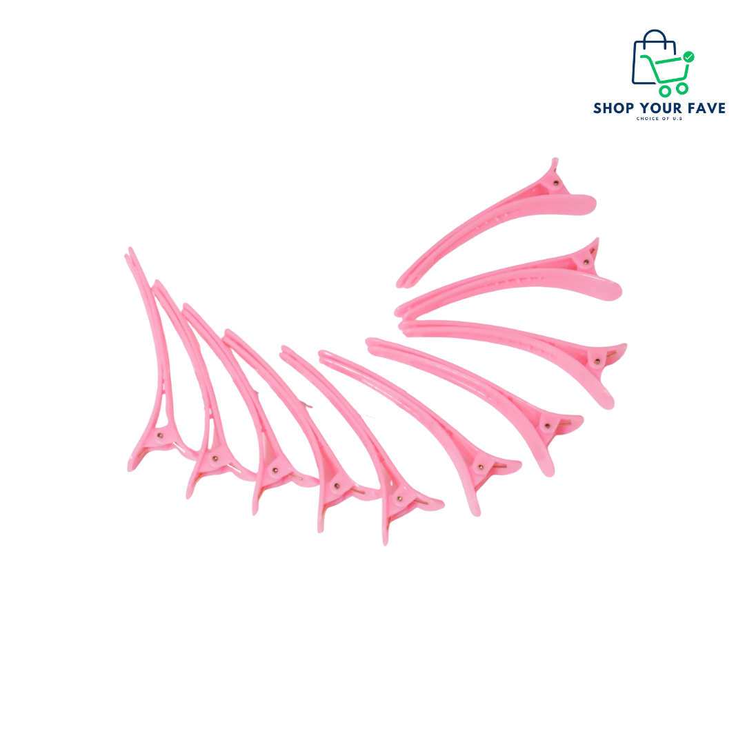 10-Pack Pro Duckbill Hair Clips