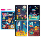 Magic Water Coloring Book for Kids | Reusable No-Mess Drawing Pad