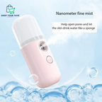 2-in-1 Nano Mist & Hydration Meter