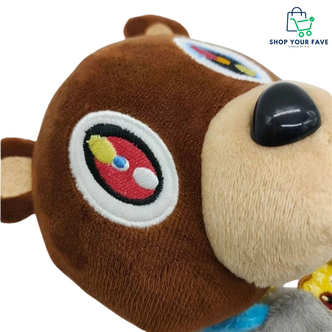 Kawaii Dropout Bear Plush Toy