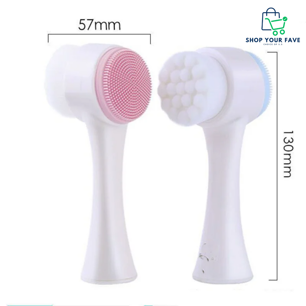 Dual-Sided Silicone Face Brush