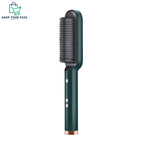 2-in-1 Hair & Beard Straightener Brush