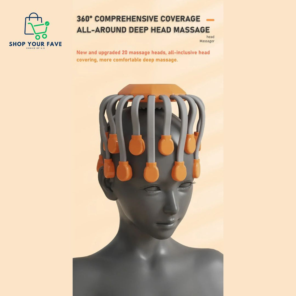 Octopus Head Massager