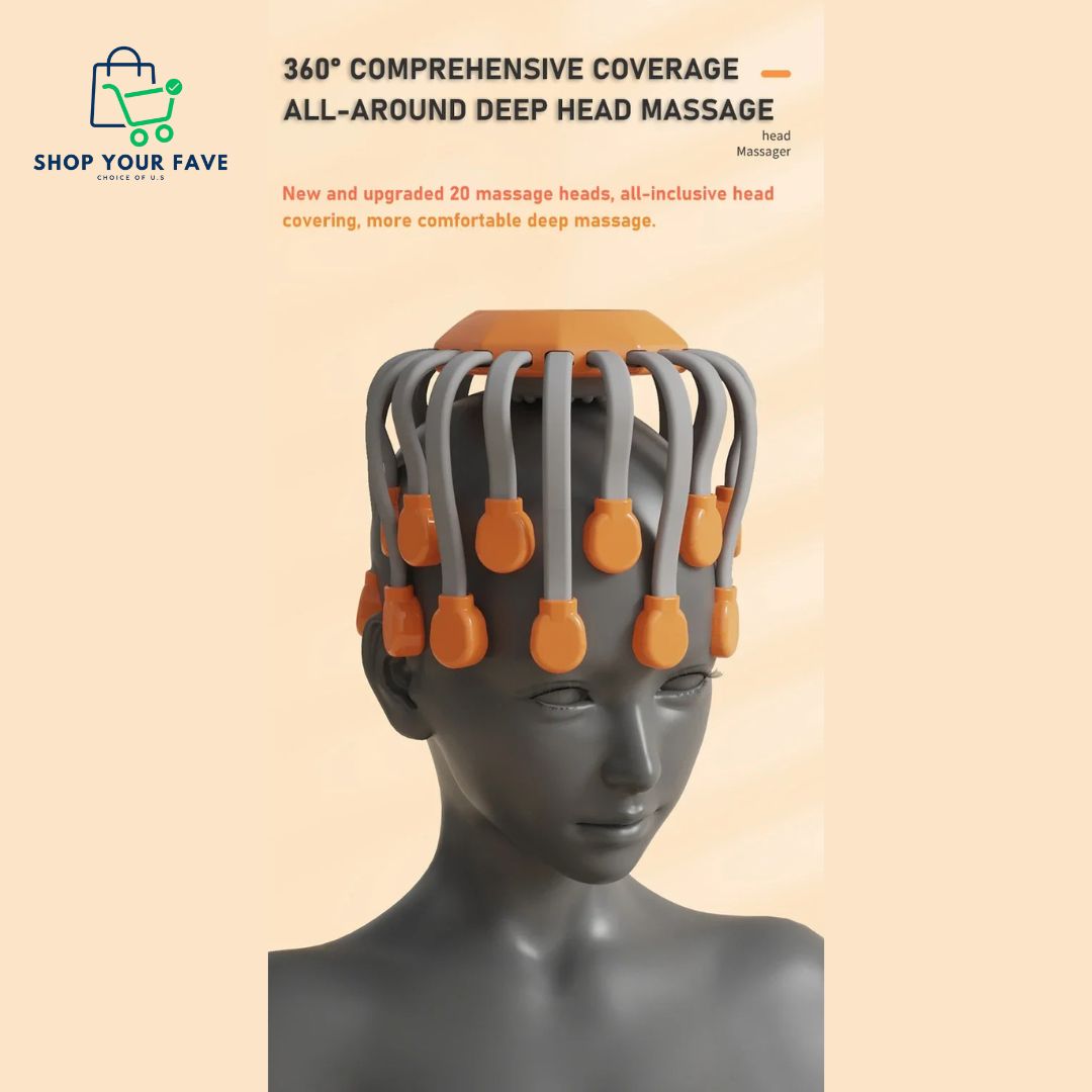 Octopus Head Massager