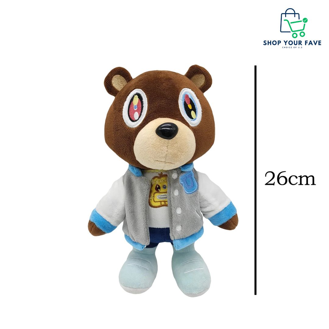 Kawaii Dropout Bear Plush Toy